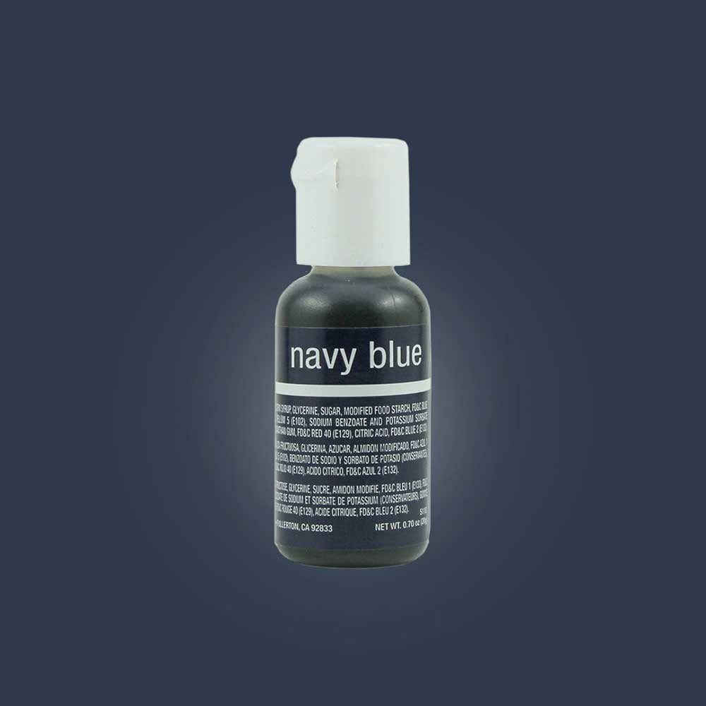 Natural Royal Blue Liqua-Gel® Liquid Food Coloring 7 oz. - Royal Blue  (Natural)